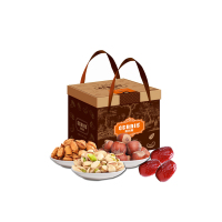 哥利斯(GERRIS)纳特灵动 1280g 坚果礼盒 坚果果干混合 每日坚果 休闲食品大礼包