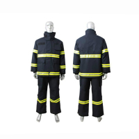 02款消防战斗服装消防员战斗服耐高温服消防员灭火防护阻燃服防火服（套）