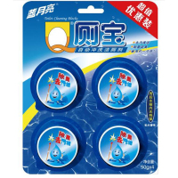 蓝月亮松木香型Q厕宝50g(4块装)10000067