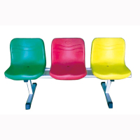 宏康健HKCG-KTY-006移动式中空塑料椅(七包服务)