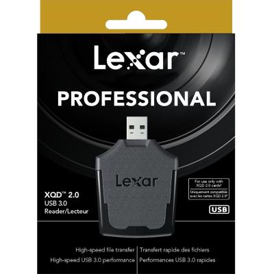 雷克沙Lexar 专业版 XQD 2.0 USB 3.0 读卡器(LRWXQDRBAP)