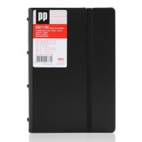 得力deli5778名片册易分类易装取活页名片夹 名片簿名片本180卡90卡位两色可选