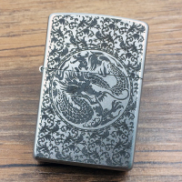 之宝(Zippo)打火机 缎纱镀铬205 煤油防风火机
