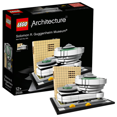 LEGO乐高 Architecture建筑系列 古根海姆博物馆21035