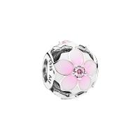 PANDORA 潘多拉 优雅木兰花串珠 792087PCZ