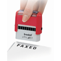 卓达(Trodat) p2回墨印系列 38 x 14mm 通用印章(含章垫)4911(单位:个)