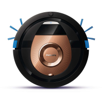 飞利浦(Philips)阿里云智能自动真空超薄扫地机器人FC8776/83支持APP智控预约定时自动回充 吸尘器