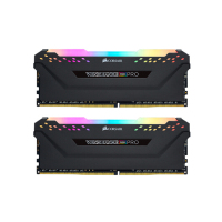 美商海盗船 复仇者CMW16GX4M2C3200C16 RGB PRO灯条 台式机内存16GB DDR4 3200 8G*2