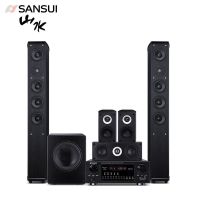 山水(SANSUI)家庭影院套装5.1音响套装组合 家用功放ktv音响套装 旗舰版
