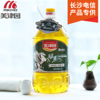 美津园粮油食用油纯香菜籽油压榨植物油5L 非转基因油菜籽油