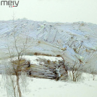 每涯艺术 陈正帅《苍茫大地主沉浮》NO.23 艺术家原创油画艺术品收藏 客厅卧室玄关餐厅办公室居家装饰 挂画