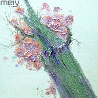 每涯艺术 陈正帅《惯看秋月春风》NO.7 艺术家原创油画艺术品收藏 客厅卧室玄关餐厅办公室居家装饰 挂画