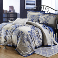 泽盟家居-全棉贡缎提花四件套ZM-16063