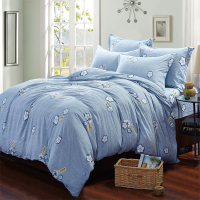 泽盟家居-樱花水洗棉床品四件套ZM-17023