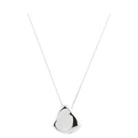 [直营]TIFFANY&CO.蒂芙尼 925银 欧美风格 女士经典心形吊坠项链 16英寸 送恋人