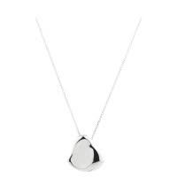 [直营]TIFFANY&CO.蒂芙尼 925银 欧美风格 女士经典心形吊坠项链 16英寸 送恋人