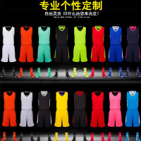 篮球服套装定制训练运动服蓝球服男女篮球衣可印号印logo