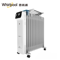 惠而浦(Whirlpool)油汀取暖器家用电暖器13片电暖气 WO-MA 1306K