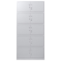 宫灯 MY-0011 铁皮分体五层档案柜