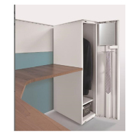 震旦 单门衣柜 BHC-Y11L/R(S81+S81)+BHC-W63(M81)300*600*1150mm(单位:组)