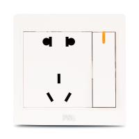 FSL 一开单控 五孔插座(白色) F22-1023K1-1 (单位:个)