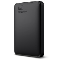 西部数据 WDBU6Y0040BBK-WESN 移动硬盘 4TB 2.5英寸USB3.0 新元素系列 黑色 单位:块(J