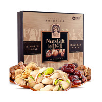 臻味坚果+月饼礼盒1160g