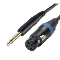 秋叶原 Q801 高品质卡农线 10m 卡农对6.5头 黑色 单位:根(JL)