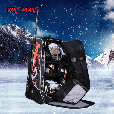 威玛仕VIK-MAX 滚轮拉杆箱 冰球护具包 轮滑球装备手拉箱