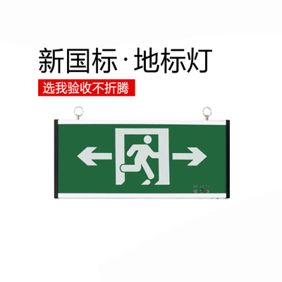 联塑消防应急灯紧急通道标志灯 双面双向消防应急标志灯S1P01(个)