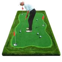 PGM 室内高尔夫 高尔夫推杆练习器 高尔夫果岭 1.5m宽3m长便携标准版