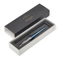 派克(PARKER) 乔特滑铁卢蓝凝胶水笔 0.55黑色墨水