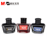 晨光AICW9001钢笔专用碳素黑红蓝三色 不堵墨水商务办公用品学生文具