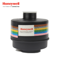 霍尼韦尔(Honeywell)BC1788155 A2B2E2K2+P3 450型有机无机酸性碱性颗粒综合滤毒罐5只/盒
