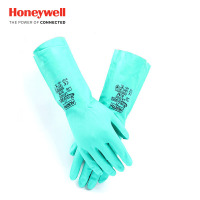 霍尼韦尔(Honeywell)LA102G NITRI GARD PLUS丁腈手套内层消毒绿色8码12打