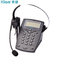 北恩(HION)VF560耳机电话机商务话务耳麦话务员电话适用于话务员/客服/呼叫中心有绳电话机座机