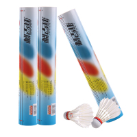 航空牌羽毛球一级鹅毛比赛级圆毛尖毛耐打羽毛球 航空101