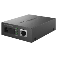 TP-LINK TL-FC311A-20 光纤收发器 传输距离20公里 黑色 单位:个(JL)