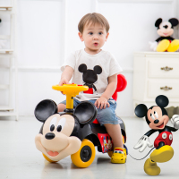 迪士尼儿童溜溜车扭扭车1-3岁带音乐防侧翻宝宝手推婴儿助步车