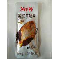 鲜多鲜盐烤金鲳鱼香浓烧烤味60g