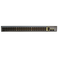 华为HUAWEI 48口全百兆 企业交换机 即插即用S1700-52R-2T2P-AC