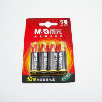 晨光(M&G) 无汞碱性电池 无汞环保干电池1.5V 4粒/排 5号 ARC92556 4粒