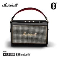 马歇尔(Marshall) Kilburn 无线蓝牙户外音箱马勺摇滚重低音移动客厅音响 黑色