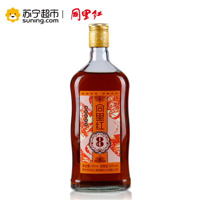 [8年陈]同里红 8年陈 500ml*6瓶整箱装 半干型经典苏派黄酒