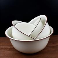 JERIS 大号瓷碗 白色16cm瓷碗