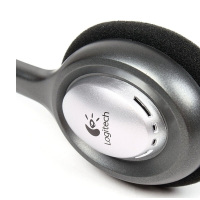 罗技 H110 有线耳机 黑色 单位:个(JL)