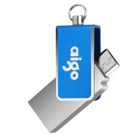 爱国者 U286 彩蝶小优盘 64g 35*12.3*6.7mm 蓝色单位:个(JL)