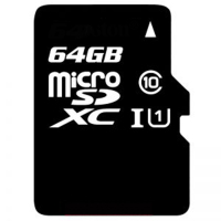 罗技 SDC10G2 金士顿TF高速存储卡 64GB 80MB/s MicroSD Class10 UHS-I 黑色 单