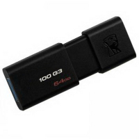 爱国者 DT100 金士顿G3 U盘 64G USB3.0接口 100MB/秒 黑色 单位:个(JL)
