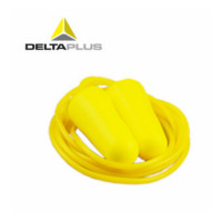 代尔塔 Delta Plus 103106 黄色PU发泡带线耳塞